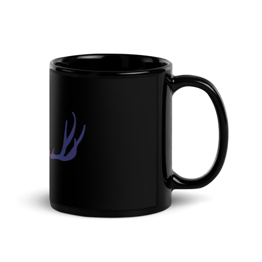Black Glossy Mug my deer